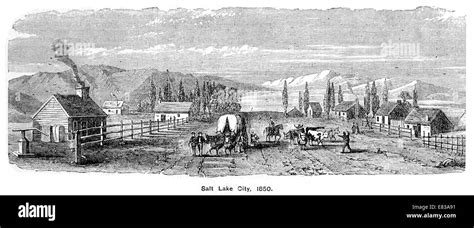 Salt lake city 1800s hi-res stock photography and images - Alamy