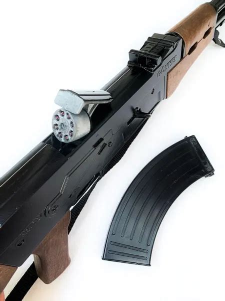 GONHER Toys AK-47 Style 8 Shot Cap Gun Assault Rifle – Black Finish – Vintage Ordnance Company, LLC