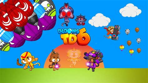 Bloons Td 6 Wallpaper - Super Monkey Wallpaper Super Monkey Bloons Td 6 | exactwall