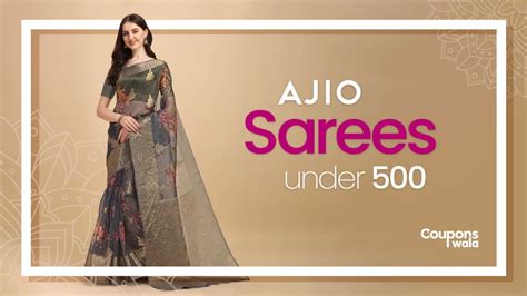 Ajio Sarees Below 500 | Best Sarees To Pick This Diwali