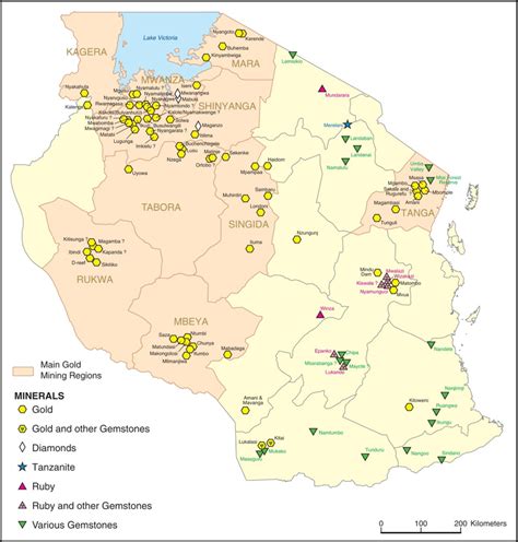 Tanzania Mining Map - My Maps