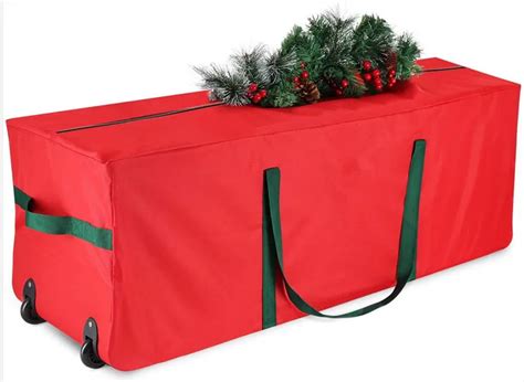 Heavy Duty Christmas Tree Storage Tote Artificial Xmas Tree Storage Bag With Wheel - Buy Xmas ...