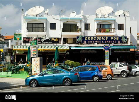 bars, paphos cyprus Stock Photo - Alamy