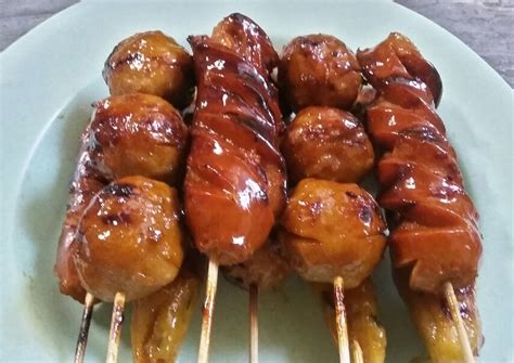 Resep Bakso sosis bakar oleh noer_ainy - Cookpad