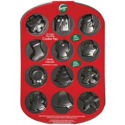 Wilton Christmas Cookie Shapes Pan | FoodClappers