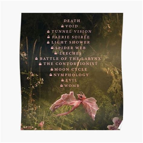 songs list from portals Poster RB1704 | Melanie Martinez Merch