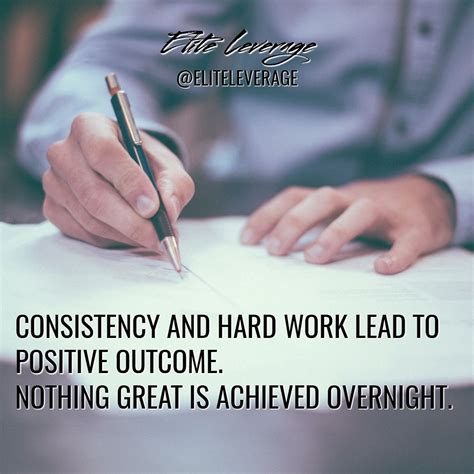 Consistency is the key to keep your work great everyday! You Working, Consistency, Work Hard ...