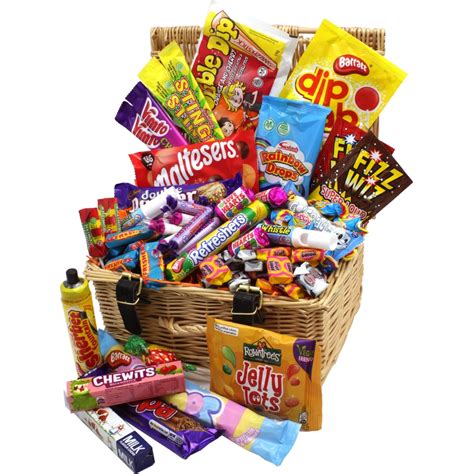 Retro Delights Mini Sweet Hamper - Classic British sweets & gifts