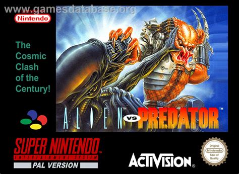 Alien Vs. Predator - Nintendo SNES - Artwork - Box