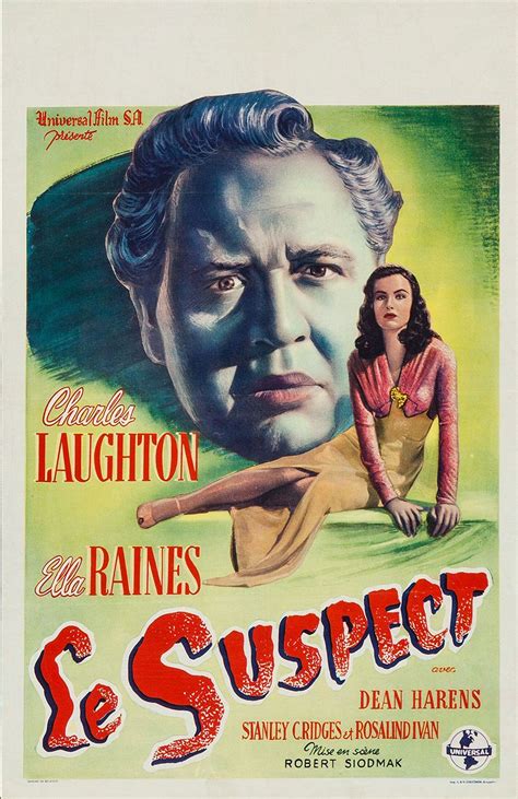 The Suspect (1944) | Film afişleri, Film, Afişler