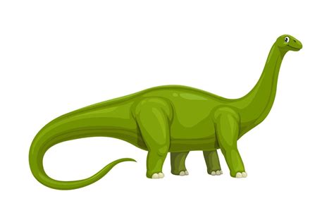 desenho animado apatosaurus herbívoro dinossauro personagem 21630135 Vetor no Vecteezy