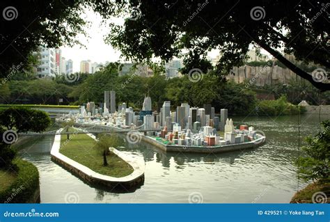 Miniature City Stock Image - Image: 429521