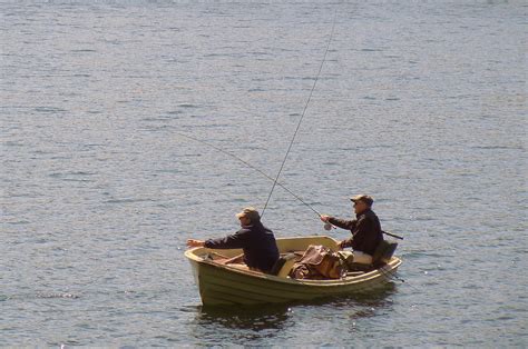 Cross lines fishing rods. | Taken at Padarn lake in Llanberi… | Flickr