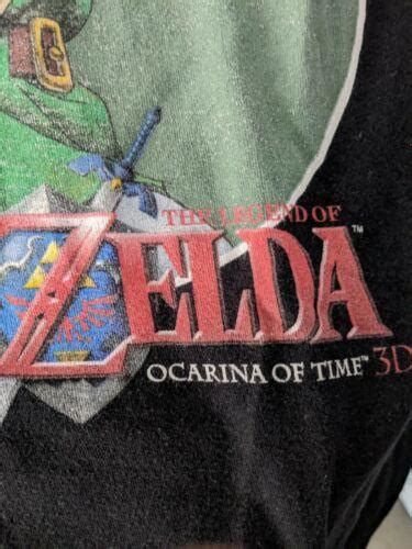 Vintage Legend of Zelda Ocarina of Time 3D T shirt XL | #3941235867