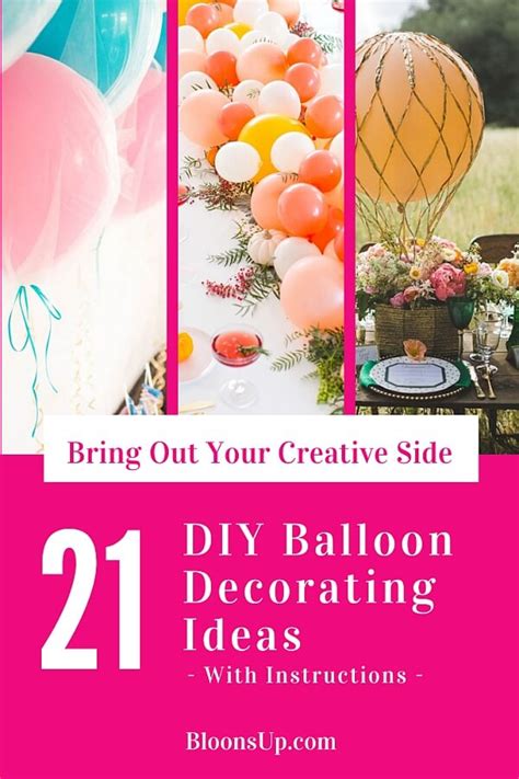 21 Creative DIY Balloon Decoration Ideas for Your Next Party