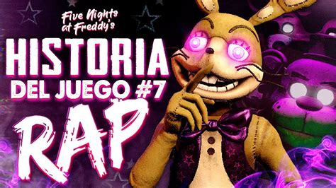 La HISTORIA OFICIAL 🍕 en RAP de FIVE NIGHTS at FREDDY'S VR HELP WANTED 🍕 ( FNAF 7 ) - YouTube