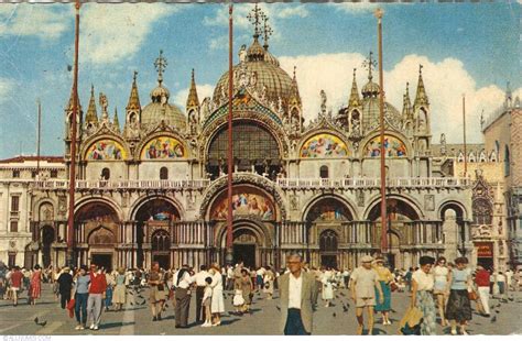 Venice - St. Mark's Basilica, Venice - Italy - Postcard - 28732