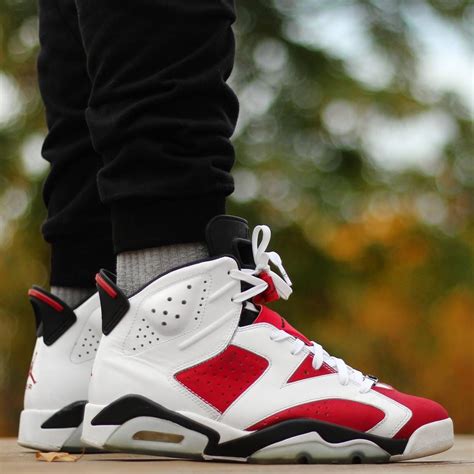 Air Jordan 6 Retro "Carmine" | Air jordans, Air jordan sneakers, Jordans