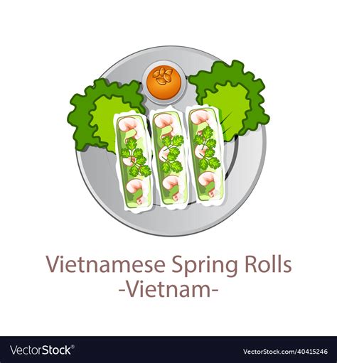 Top view of popular food of asean Royalty Free Vector Image