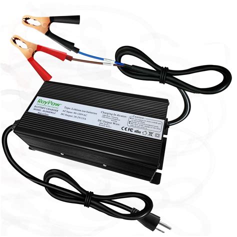 Buy 24V 15A LiFePO4 Battery Charger, RoyPow 24V Lithium LifePO4 Battery ...