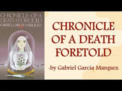 Chronicle of a Death Foretold by Gabriel Garcia Marquez in Hindi | Full Summary, Analysis - YouTube