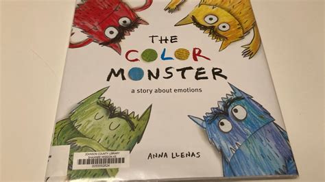 Reading the Color Monster a book about emotions - YouTube