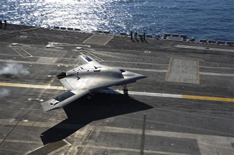 X-47B Operates Aboard Theodore Roosevelt - sUAS News