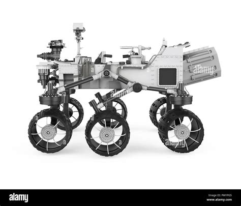 Curiosity Rover Isolated Stock Photo - Alamy