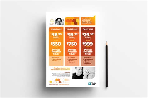 A4 Price Sheet Poster Template in PSD, Ai & Vector - BrandPacks