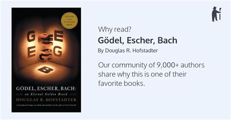 Why read Gödel, Escher, Bach?