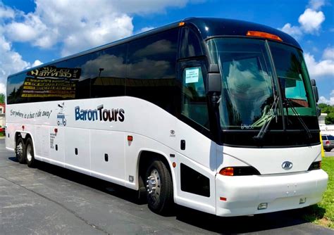 Motorcoach Bus Charter - Baron Tours - Charter Bus