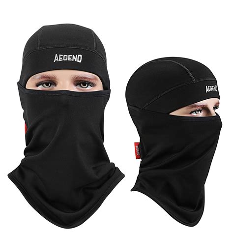 Full Face Mask Ninjutsu Snow Tactical Windproof Balaclava Winter Ski Black NEW | eBay