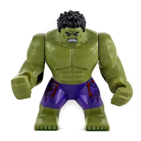 LEGO Marvel Avengers Hulk BigFig - Dark Purple Pants with Dark Red Pattern - Walmart.com