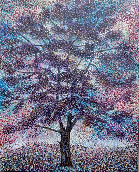 Summer Tree 1 Acrylic painting by Roz Edwards | Tree painting, Summer ...