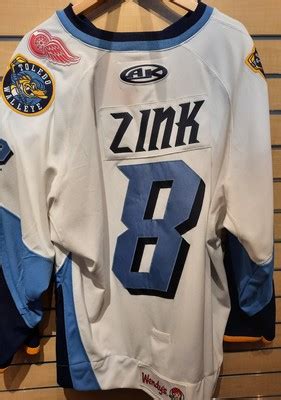 Dylan Zink #8 Game Worn Toledo Walleye Jersey 2019-20 | MiLB Auctions