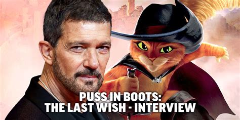 Antonio Banderas on Puss in Boots 2, Shrek 6, & Indiana Jones 5