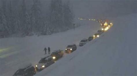 Coquihalla Highway Winter - Winter storm continues to dump snow on ...