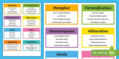 Figurative Language Examples | Improving Vocab | Twinkl USA