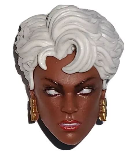 MARVEL LEGENDS STORM HEAD Short Hair The Uncanny XMEN 60th 6" Figure ...