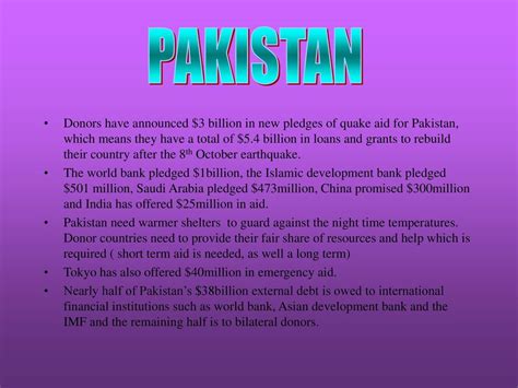 PAKISTAN AND KENYA Miss Alex Wilson AID AND DEBT. - ppt download