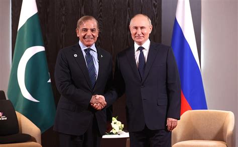 Meeting with Prime Minister of Pakistan Shehbaz Sharif • President of Russia