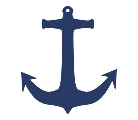 Anchor Png Navy Blue Anchor Clipart - Clip Art Library