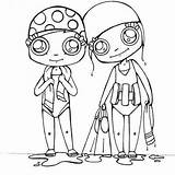 SWIMMING coloring Pages  Coloring Printable sketch template