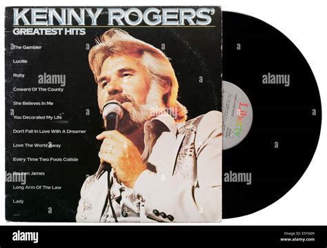 Kenny Rogers' Greatest hits album Stock Photo - Alamy