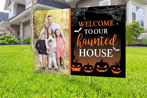 Halloween yard sign design digital file only Happy Halloween | Etsy | Halloween yard signs ...