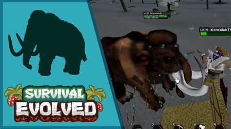 Taming Mammoth - Roblox Ark (survival evolved) - YouTube