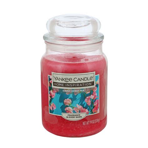 Yankee Candle Home Inspiration Simply Sweet Pea Scented Candle - Shop Candles at H-E-B