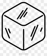 Ice Cube Coloring Page  Cubetti Di Ghiaccio Disegno Free Transparent sketch template