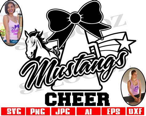 Mustangs cheer svg, Mustangs cheerleading svg, Mustangs svg, Mustang svg, Mustangs png, Mustang ...