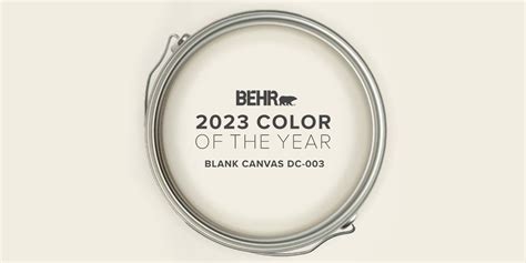 Color of the Year 2023 - Blank Canvas | BEHR Paint